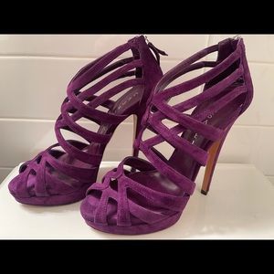 Casadei Queensuede Iris Luxury Brand Heels